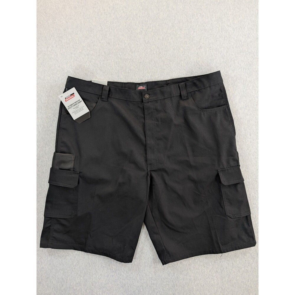 Dickies Men’s Black Ripstop Utility Cargo Shorts Relaxed Fit 44" x 11"